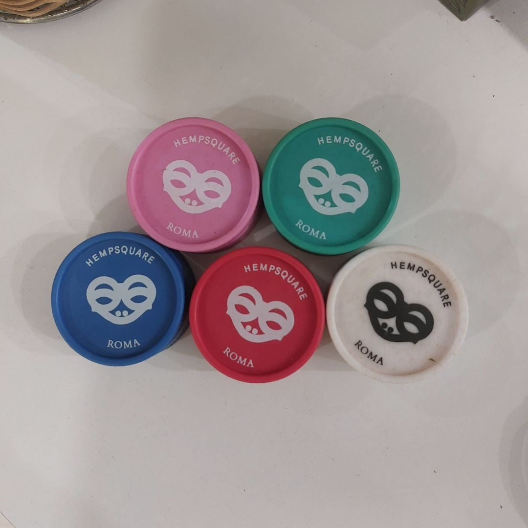 grinder biodegradabile con logo