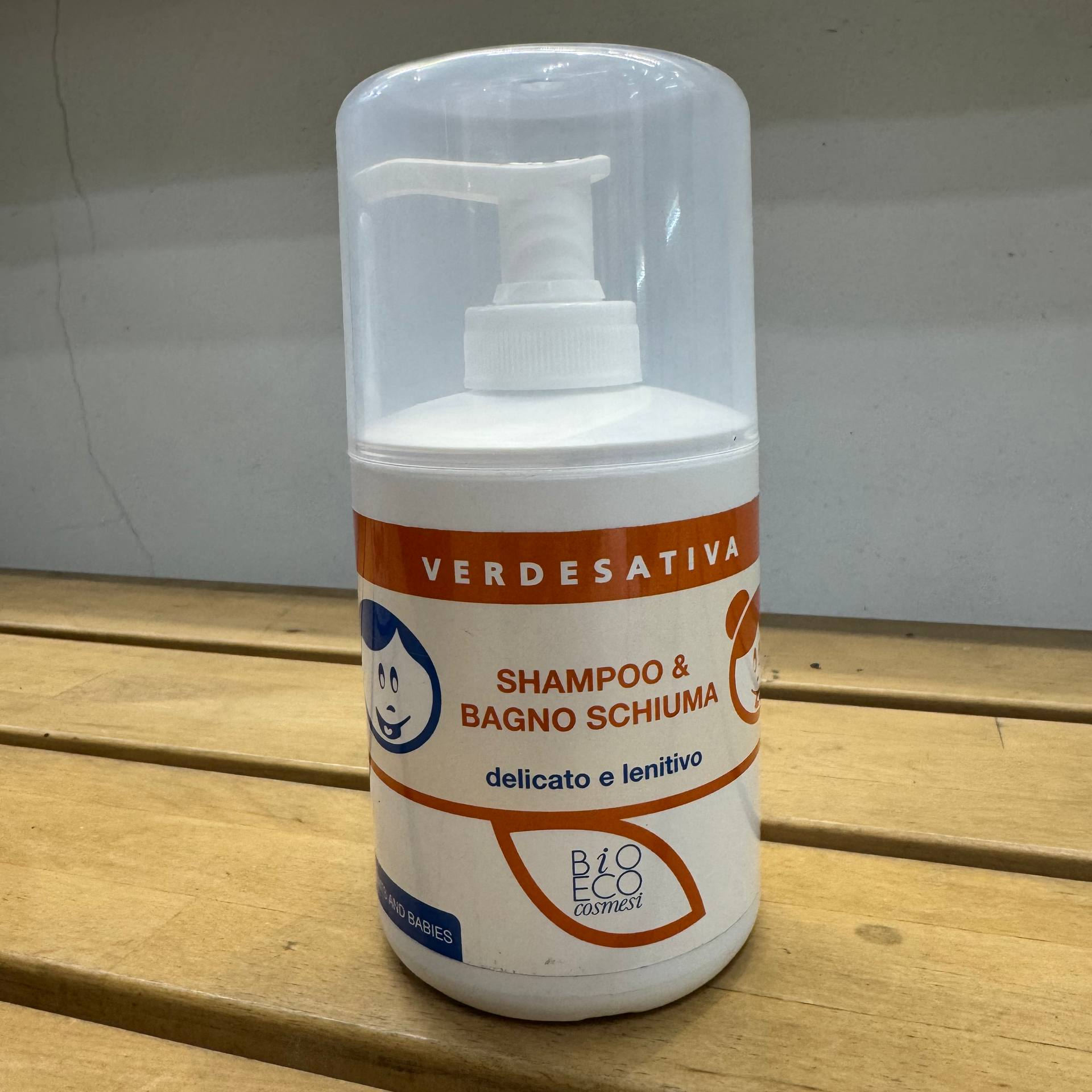 Verdesativa Bioeco – Shampoo & Bagno Schiuma Delicato e Lenitivo per Bambini e Neonati