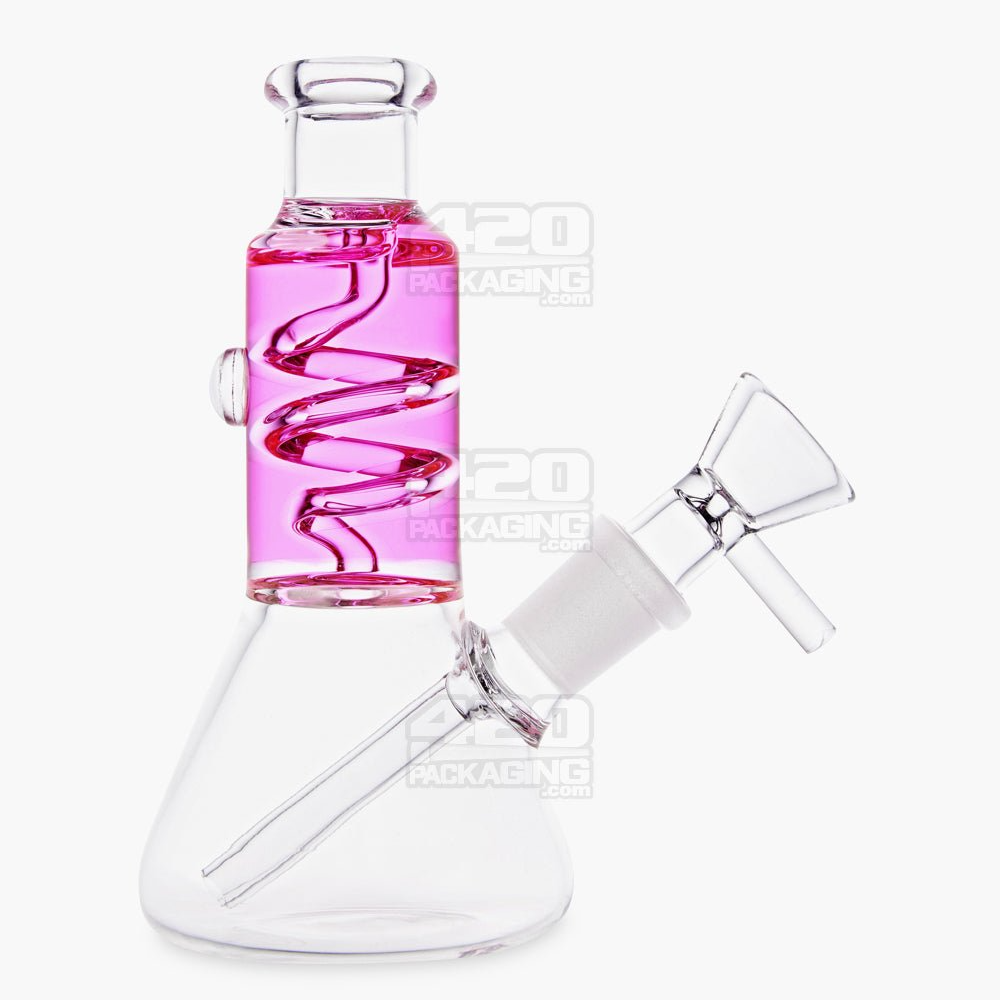 Bong spirale con liquido