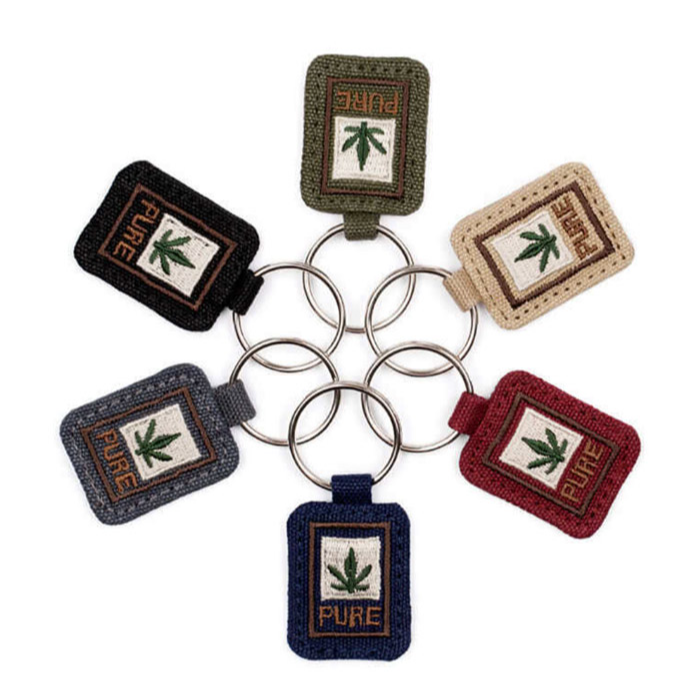 Portachiavi quadrato – (pure)