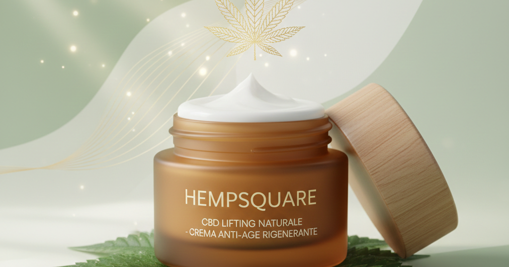 CBD Lifting Naturale: La Crema Rivoluzionaria contro le Rughe profonde