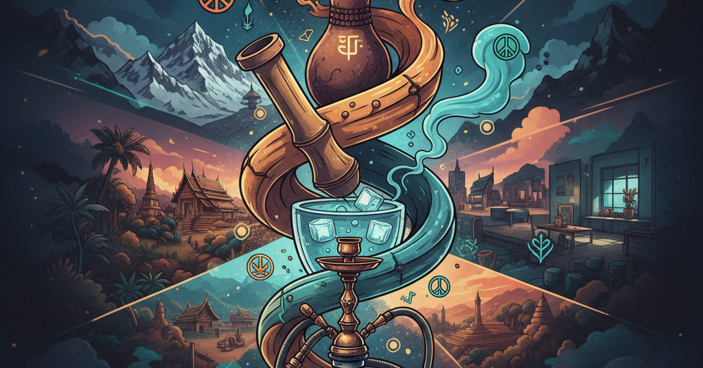Chillum, Bong e Narghilè: L’Evoluzione del Fumo Sacro