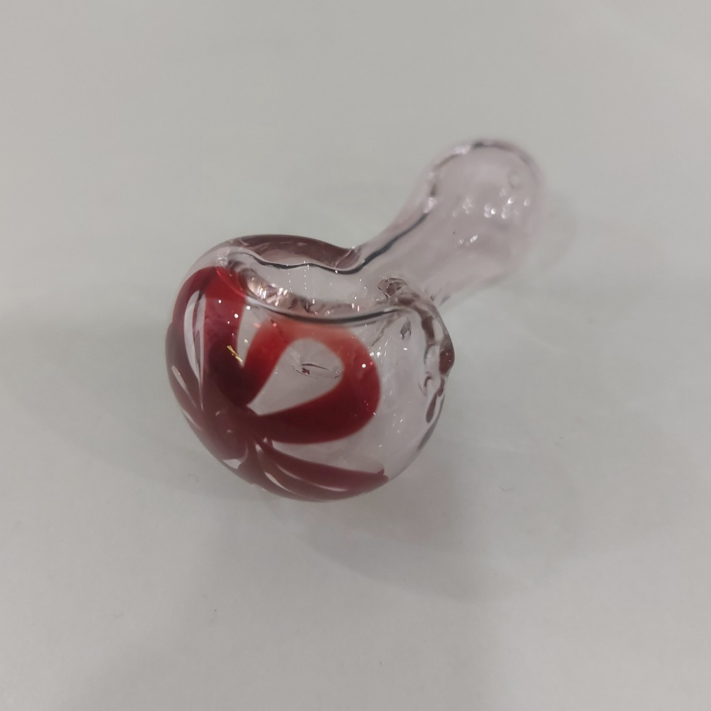 PIPA IN VETRO CON FIORE